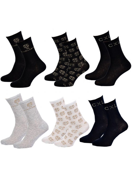 Calzini donna CXL BY LACROIX Qualità e Comfort - Confezione da 6 - Kiabi