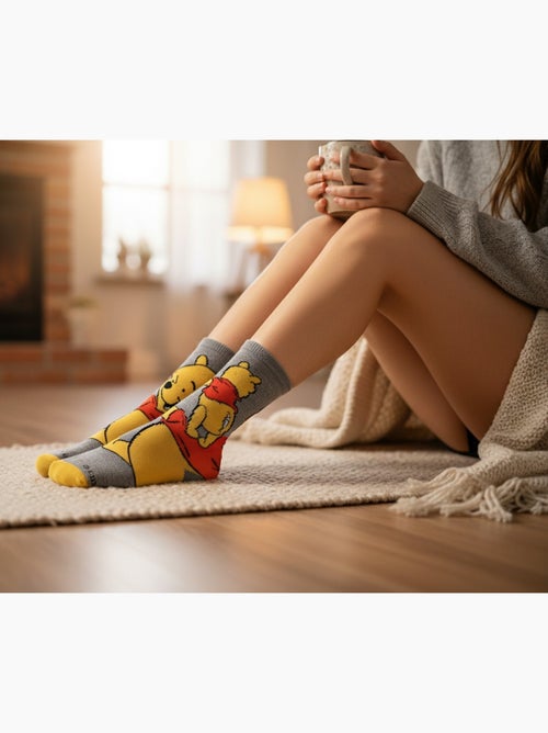 Calzini Donna Disney Winnie Confezione da 8 Paia - Kiabi Calzini Donna Disney Winnie Confezione da 8 Paia - Kiabi