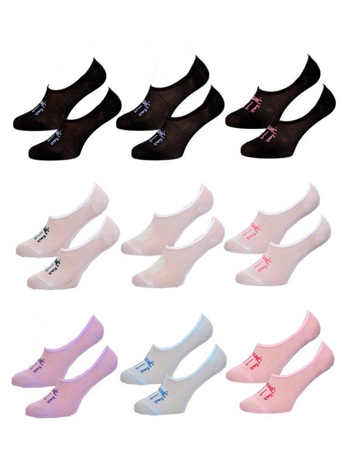 Calzini donna ELLE Basic - Confezione da 9 - Kiabi