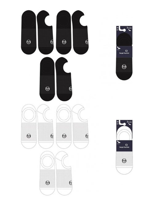 Calzini Donna FOOTIES SERGIO TACCHINI - Confezione da 12 - Kiabi