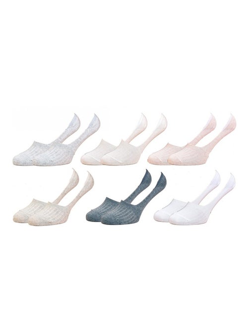 Calzini donna INFINITIF - Confezione da 6 - Kiabi