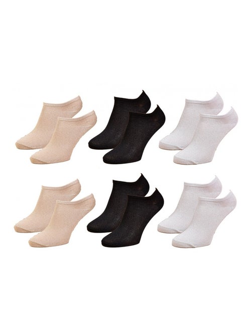 Calzini donna INFINITIF - Confezione da 6 - Kiabi
