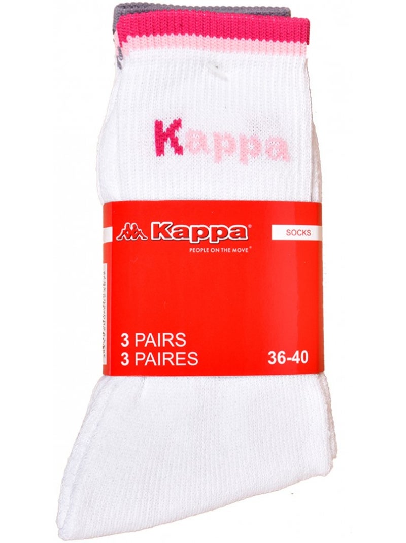 Calzini Donna KAPPA Modello Tennis - Assortimento modelli foto secondo arrivi - Confezione da 12 Dorato/Oro - Kiabi