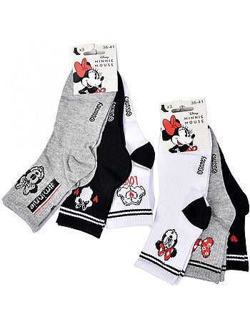 Calzini Donna Licenza Fantasie - Assortimento modelli secondo arrivi - Confezione da 6
