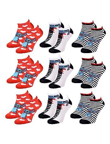 Calzini Donna LILO ET STITCH - Confezione da 9