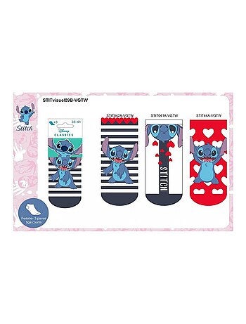 Calzini Donna LILO ET STITCH - Confezione da 9