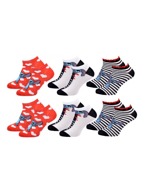 Calzini Donna LILO ET STITCH - Confezione da 9 - Kiabi