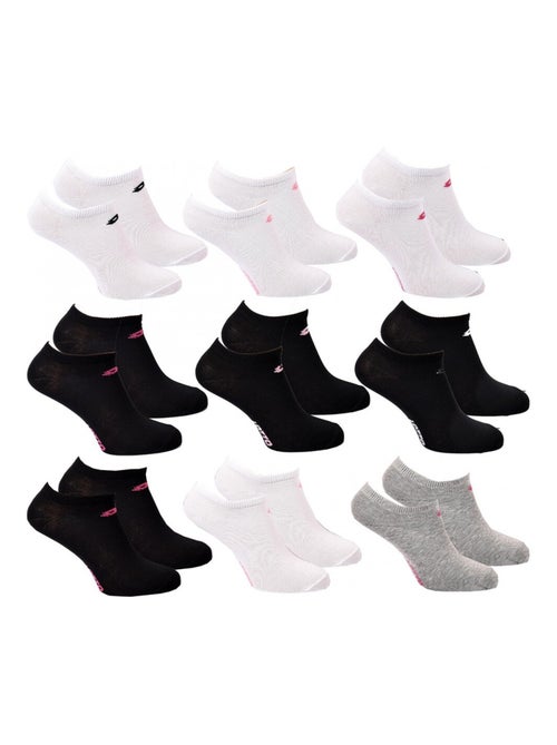 Calzini Donna LOTTO - Confezione da 9 - Kiabi