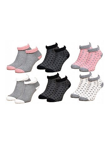 Calzini Donna Mezza Stagione Calore e Comfort - Confezione da 6