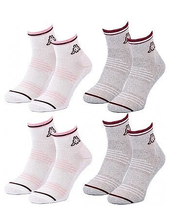 Calzini Donna QUARTER KAPPA - Confezione da 4