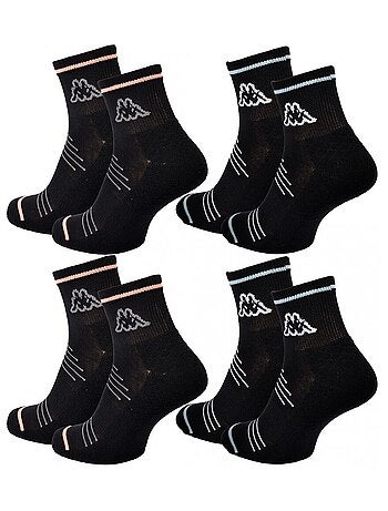 Calzini Donna QUARTER KAPPA - Confezione da 4