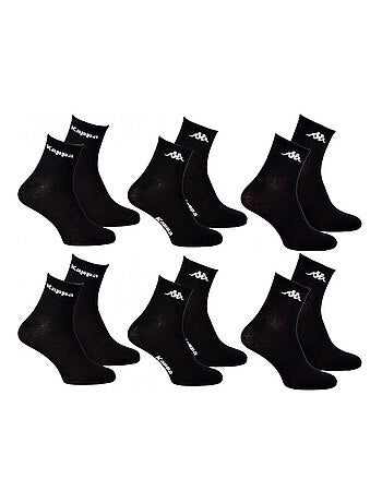 Calzini Donna QUARTER KAPPA - Confezione da 6