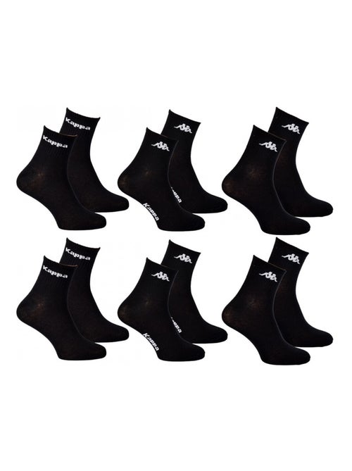 Calzini Donna QUARTER KAPPA - Confezione da 6 - Kiabi