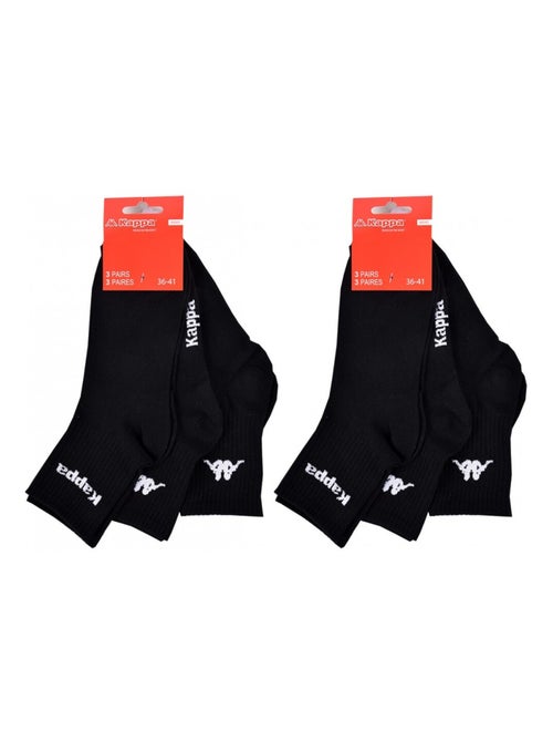 Calzini Donna QUARTER KAPPA - Confezione da 6 - Kiabi