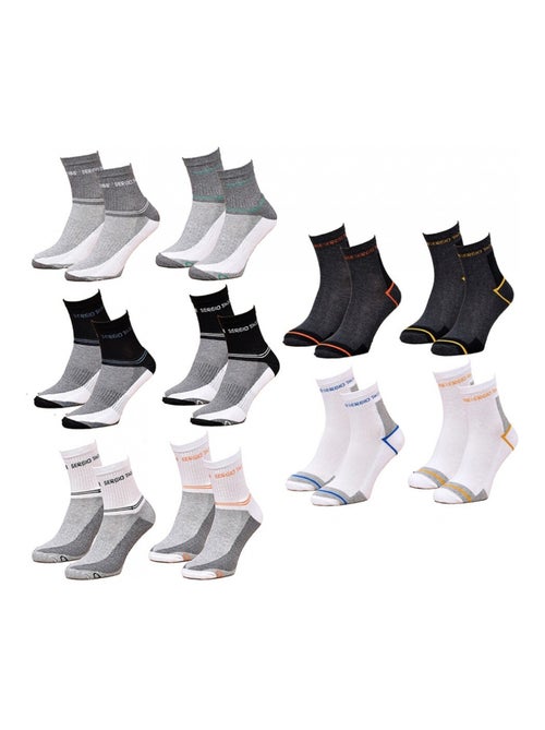 Calzini Donna SERGIO TACCHINI Fantasmini - Confezione da 10 - Kiabi