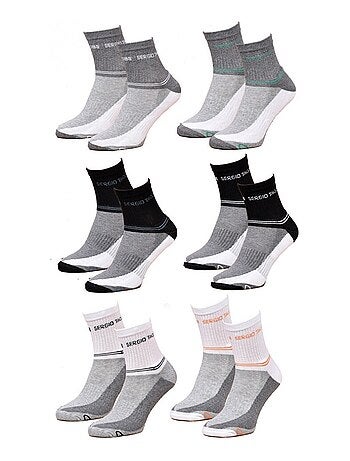 Calzini Donna SERGIO TACCHINI Socquettes - Confezione da 6