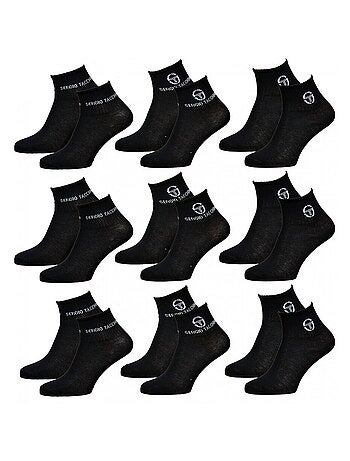 Calzini Donna SERGIO TACCHINI Socquettes - Confezione da 9