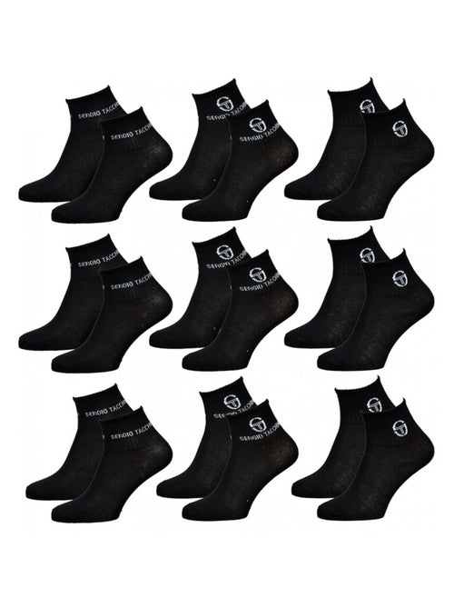 Calzini Donna SERGIO TACCHINI Socquettes - Confezione da 9 - Kiabi Calzini Donna SERGIO TACCHINI Socquettes - Confezione da 9 - Kiabi