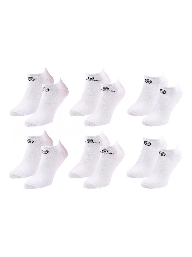 Calzini Donna SNEAKER SERGIO TACCHINI - Confezione da 6 Multicolore - Kiabi