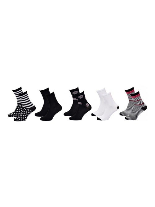 Calzini donna TWINDAY - Confezione da 8 - Kiabi