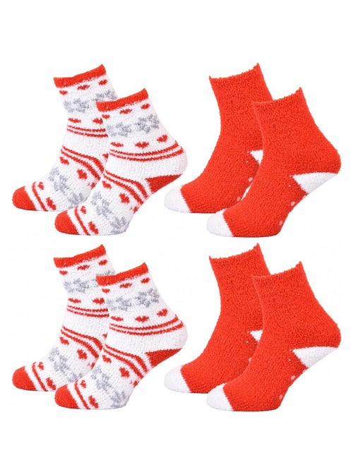 Calzini Donna WINTER SOCKS - Confezione da 4 - Kiabi