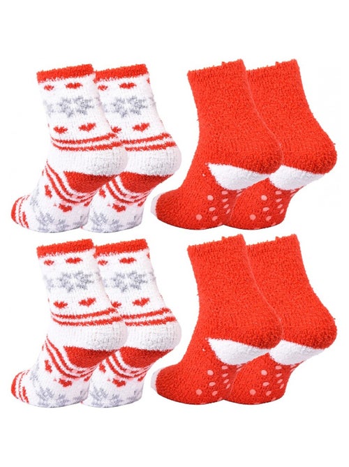 Calzini Donna WINTER SOCKS - Confezione da 4 - Kiabi