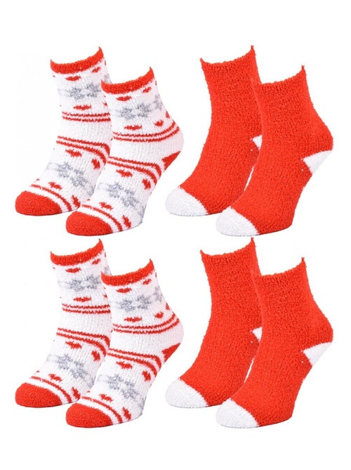 Calzini Donna WINTER SOCKS - Confezione da 4 - Kiabi
