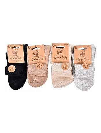 Calzini Donna WINTER SOCKS - Confezione da 4