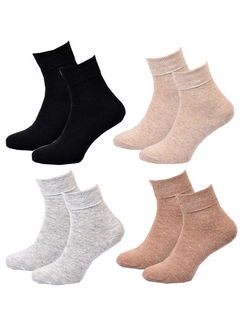 Calzini Donna WINTER SOCKS - Confezione da 4 - Kiabi