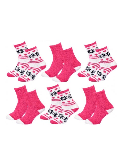 Calzini Donna WINTER SOCKS - Confezione da 6 - Kiabi