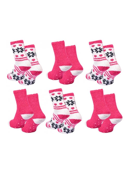 Calzini Donna WINTER SOCKS - Confezione da 6 - Kiabi