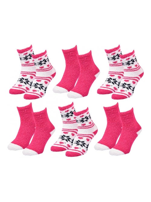 Calzini Donna WINTER SOCKS - Confezione da 6 - Kiabi