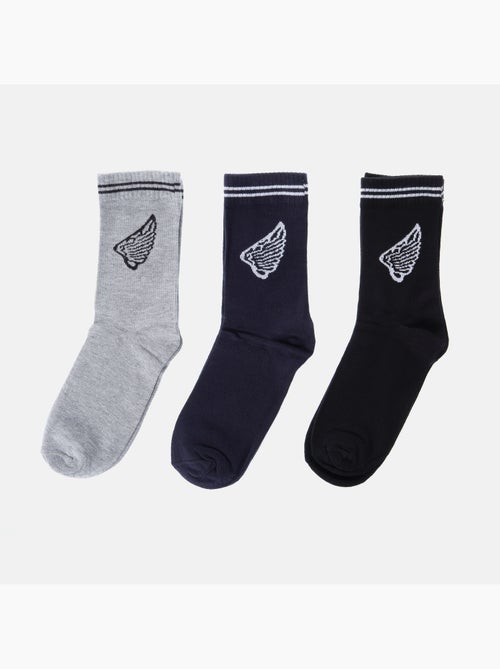 Calzini fantasia, confezione da 3 paia - Kiabi