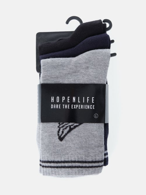 Calzini fantasia, confezione da 3 paia - Kiabi