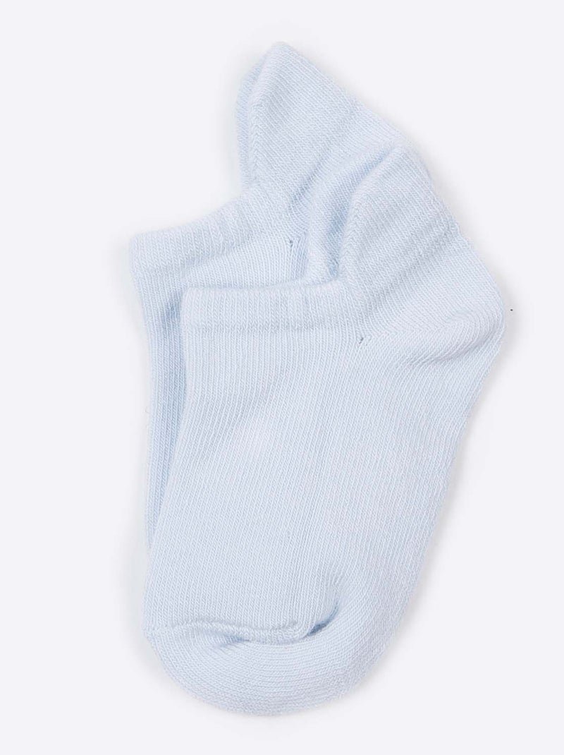 Calzini in cotone biologico a tinta unita | kitikate | kitikate Blu cielo - Kiabi