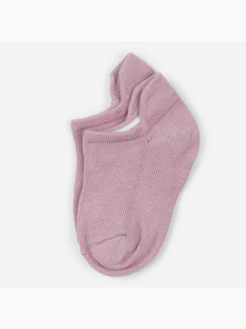 Calzini in cotone biologico a tinta unita | kitikate | kitikate Rosa antico - Kiabi