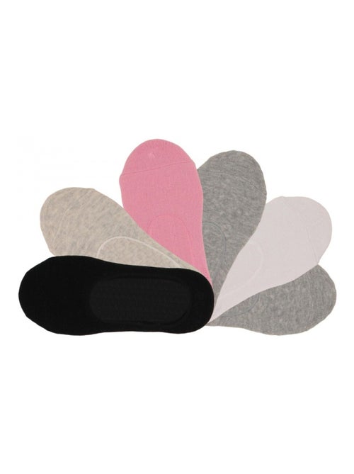 Calzini Invisibili Bambina Confezione da 6 - Kiabi