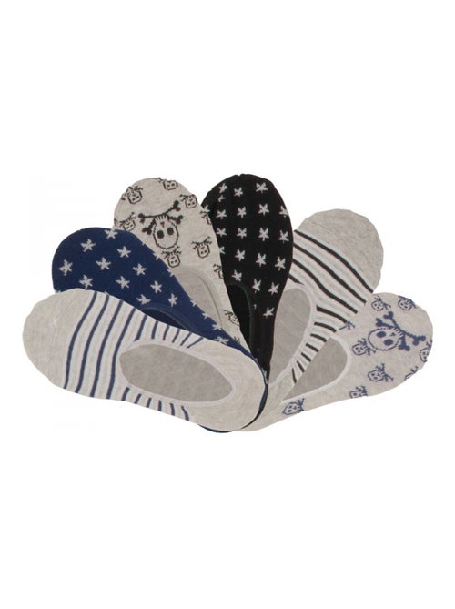 Calzini Invisibili Bambino Confezione da 6 - Kiabi