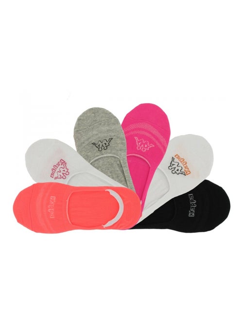 Calzini invisibili KAPPA donna confezione da 6 - Kiabi