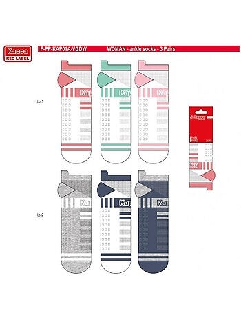 Calzini KAPPA SNEAKER - Confezione da 6