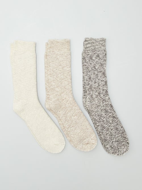 Calzini lunghi - set di 3 - Kiabi