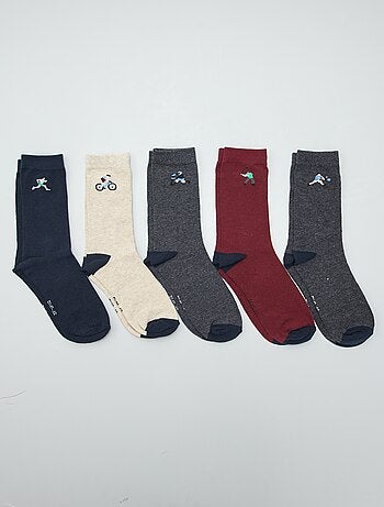 Calzini lunghi in maglia - Set di 5