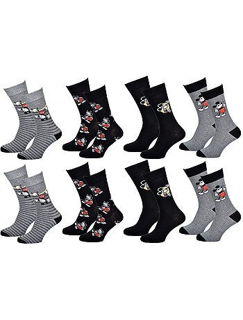 Calzini Mickey - Confezione da 8