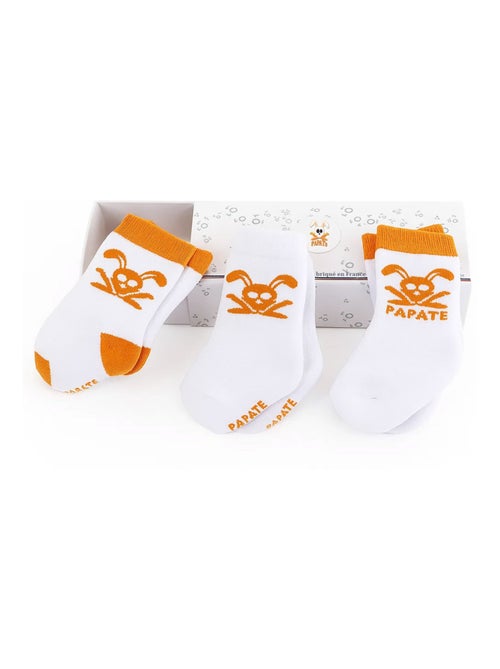 Calzini nascita in cotone biologico - Kiabi