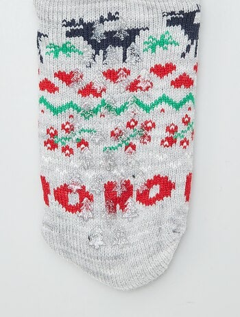 Calzini 'Natale' imbottiti antiscivolo