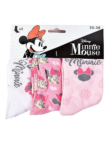 Calzini Pack Bambina DISNEY MINNIE Confezione da 6 Paia