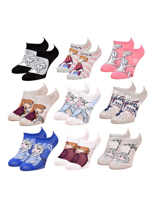 Calzini Pack Bambina FROZEN - Confezione da 9 - Kiabi