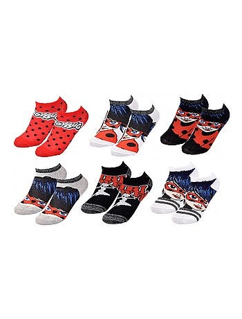 Calzini Pack Bambina MIRACULOUS - Confezione da 6