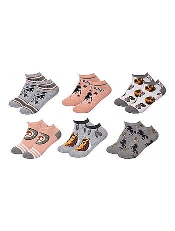 Calzini Pack Bambina SPIRIT - Confezione da 6