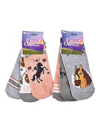 Calzini Pack Bambina SPIRIT - Confezione da 6